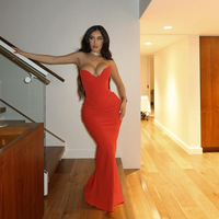 Corsets Tube Sleeveless Midi Dress 4